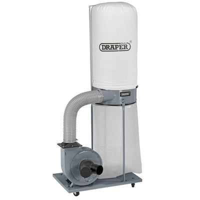 Draper DE1500 Portable Dust/Chip Extractor, 153L, 1500W - (80946) - DR-80946 - Draper - Trade Counter Direct