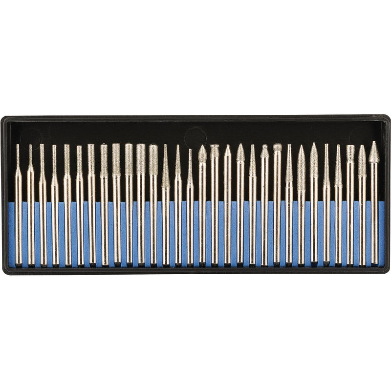 Draper Diamond Burr Set (30 Piece) - DR-45001 - Draper - Trade Counter Direct