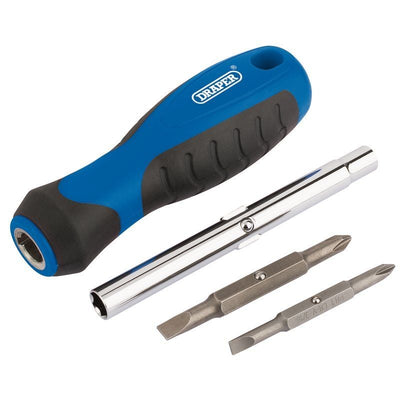 Draper DISPMTSD/12 6 - In - 1 Multi - Tip Screwdriver Set - (63672) - DR-63672 - Draper - Trade Counter Direct