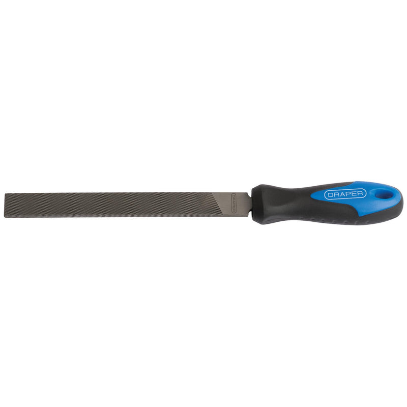 DR-00006 — Soft Grip Engineers Hand File and Handle, 150mm
