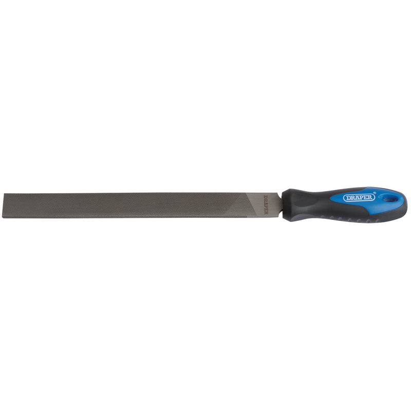 DR-00007 — Soft Grip Engineers Hand File and Handle, 250mm