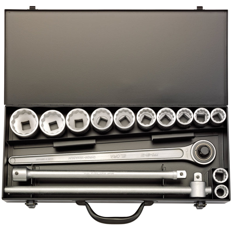 DR-00369 — Imperial Socket Set, 3/4" Sq. Dr. (15 Piece)