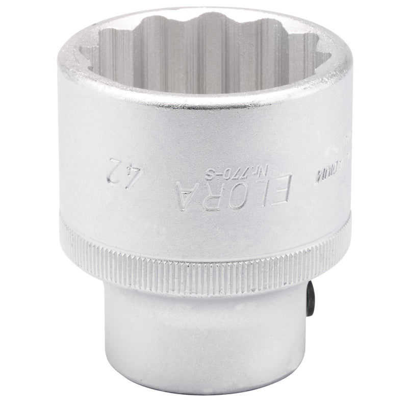 Elora Bi-Hexagon Socket, 3/4" Sq. Dr., 42mm