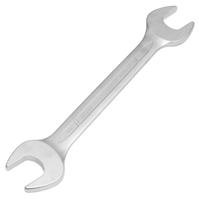 DR-01606 — Elora Long Imperial Double Open End Spanner, 1 x 1.1/8"