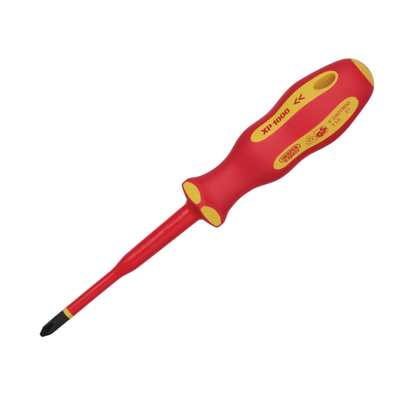 DR-02164 — XP1000® VDE Slimline Cross Slot Screwdriver, No.2 x 100mm