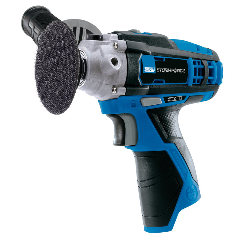 DR-02330 — Draper Storm Force® 10.8V Power Interchange Car Polisher (Sold Bare)