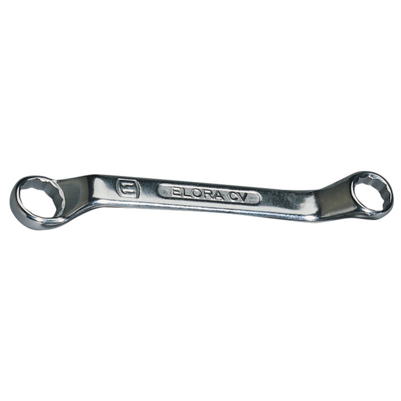 DR-02589 — Elora Midget Deep Crank Metric Ring Spanner, 4 x 4.5mm