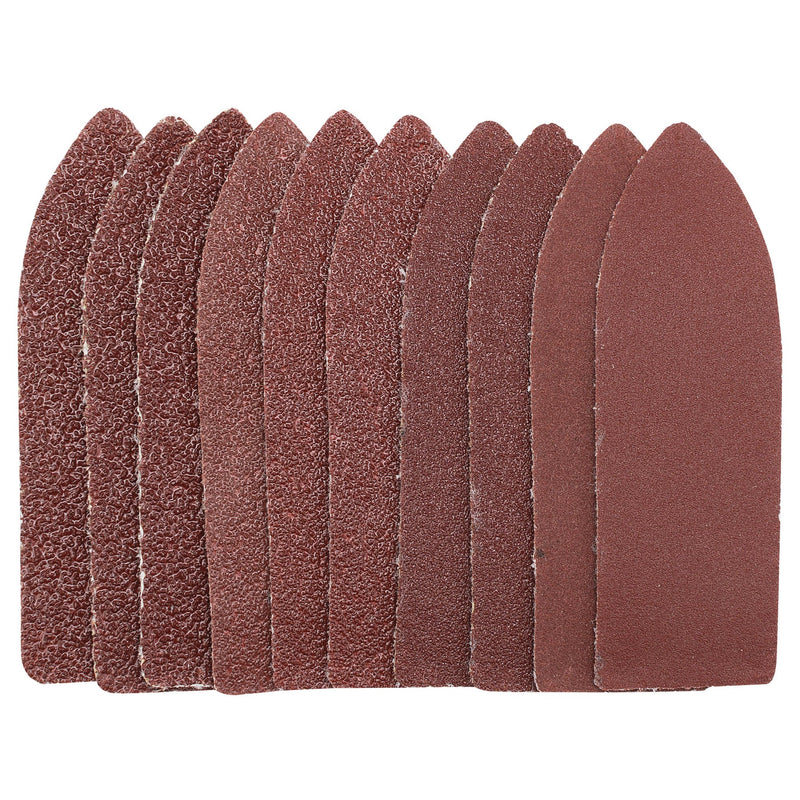 DR-02930 — Assorted Grit Hook and Loop Finger Sheets, 67 x 67 x 22mm (Pack of 10)