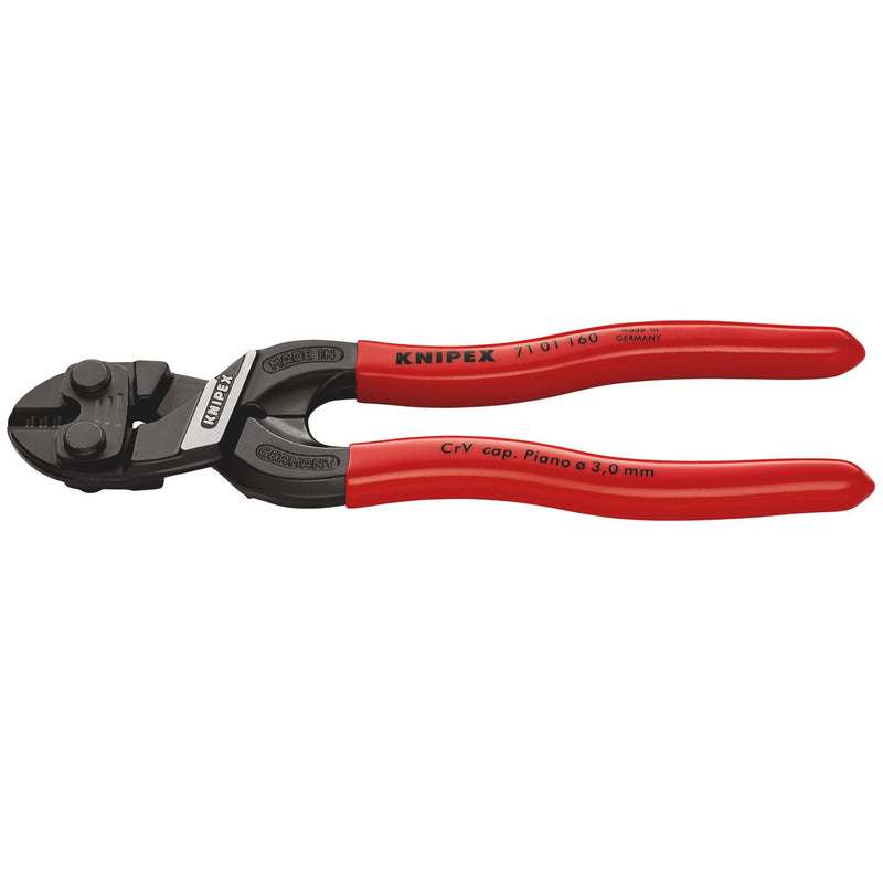 DR-04592 — KNIPEX 71 01 160 SB CoBolt® S Compact Bolt Cutter, 160mm