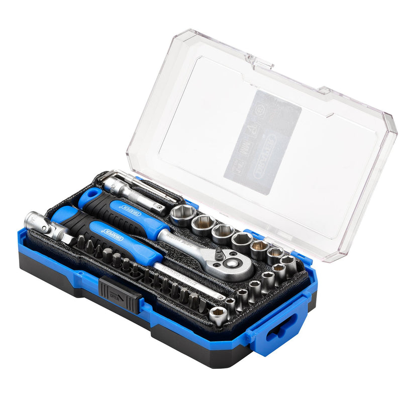DR-04777 — Socket Set, 1/4" Sq. Dr. (35 Piece)