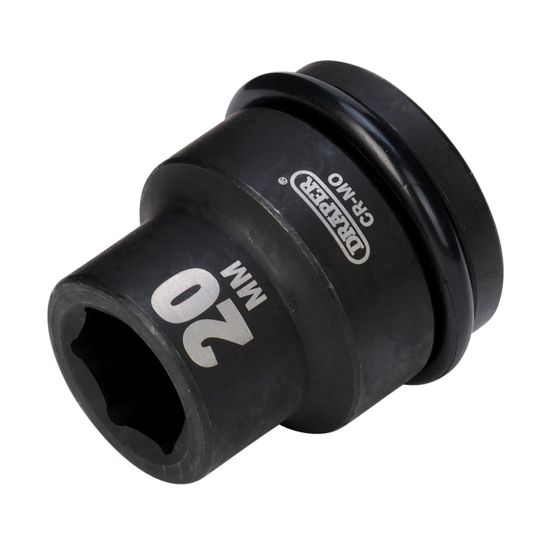 DR-05001 — Draper Expert Hi-TORQ® Impact Socket, 3/4" Sq. Dr., 20mm