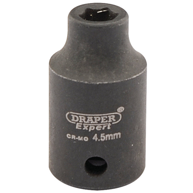 DR-05003 — Draper HI-TORQ® 6 Point Impact Socket, 1/4" Sq. Dr., 4.5mm