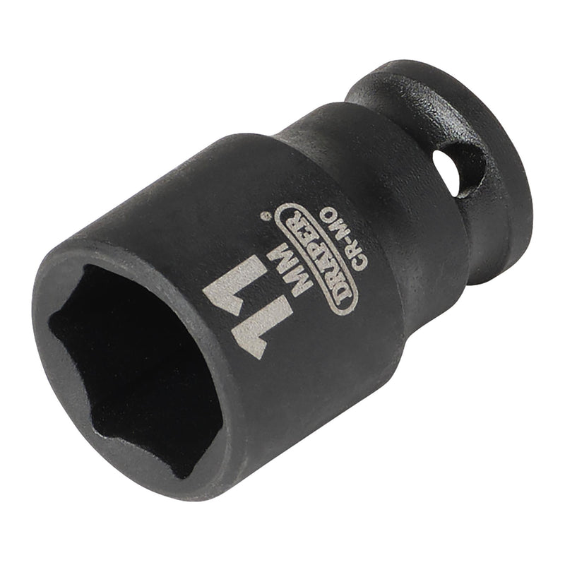 DR-05016 — Draper HI-TORQ® 6 Point Impact Socket, 1/4" Sq. Dr., 11mm