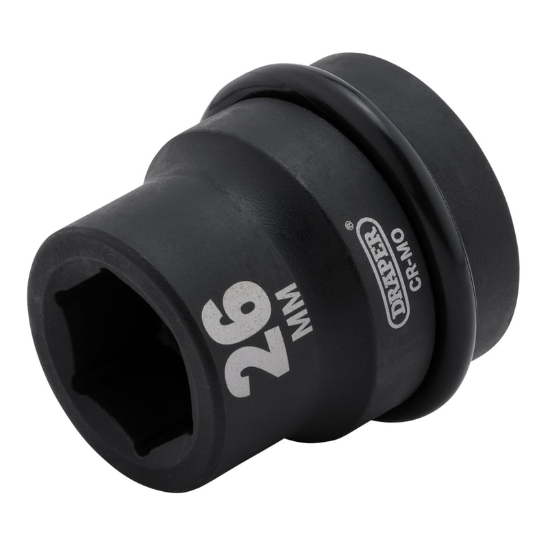 DR-05107 — Draper Hi-TORQ® Impact Socket, 1" Sq. Dr., 26mm