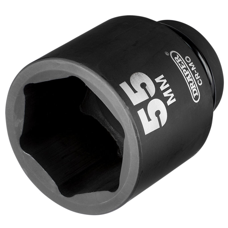 DR-05156 — Draper HI-TORQ® 6 Point Deep Impact Socket, 1" Sq. Dr., 55mm
