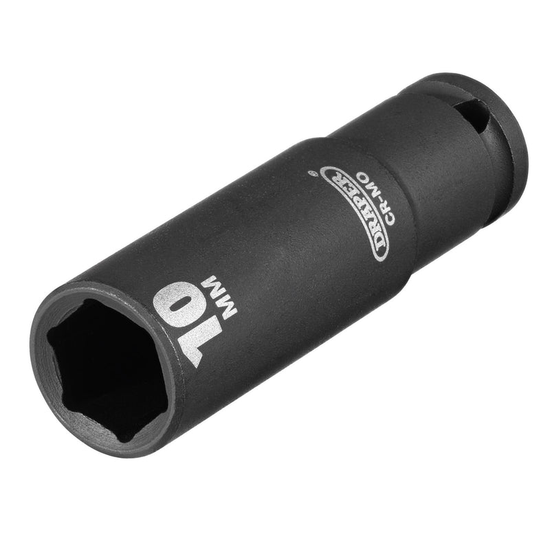 DR-05188 — Draper HI-TORQ® 6 Point Deep Impact Socket, 1/4" Sq. Dr., 10mm