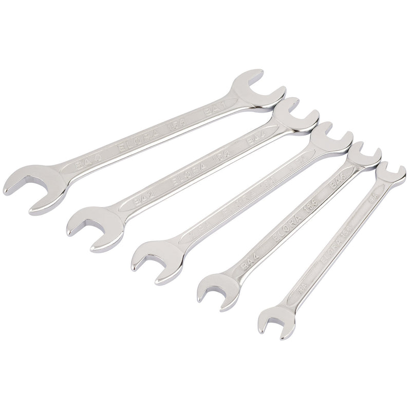 DR-05210 — Midget BA Open End Spanner Set (5 Piece)