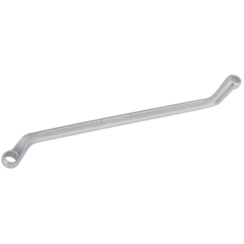 Elora Deep Crank Imperial Ring Spanner, 1/4 x 5/16"