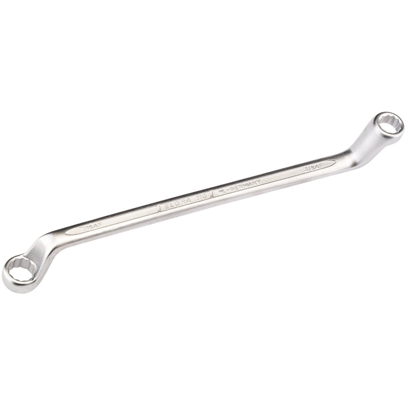DR-05682 — Elora Deep Crank Imperial Ring Spanner, 3/8 x 7/16"
