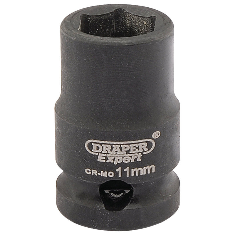 DR-06870 — Draper HI-TORQ® 6 Point Impact Socket, 3/8" Sq. Dr., 11mm