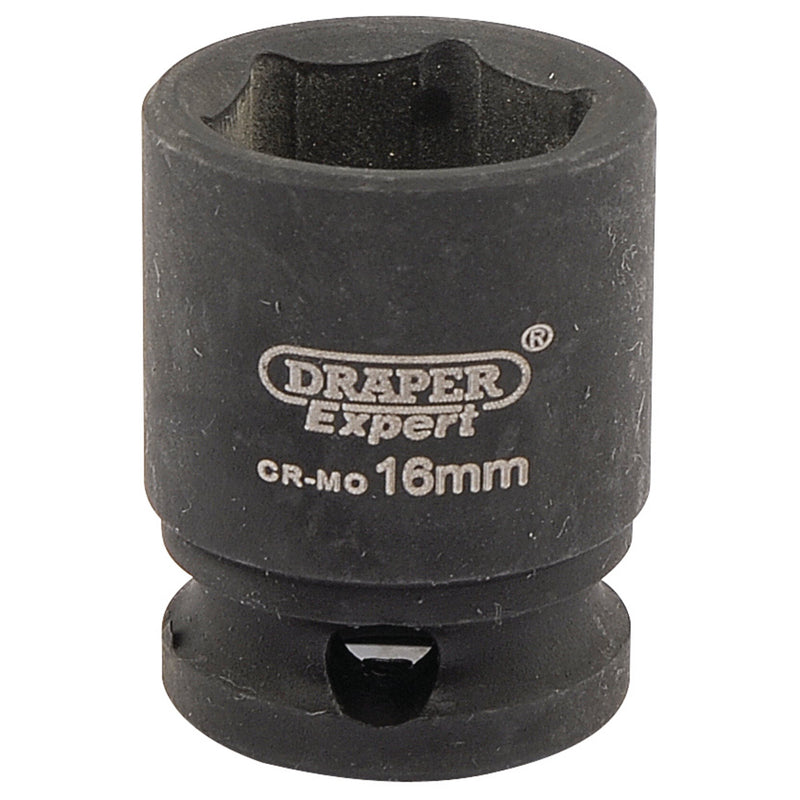 DR-06876 — Draper HI-TORQ® 6 Point Impact Socket, 3/8" Sq. Dr., 16mm