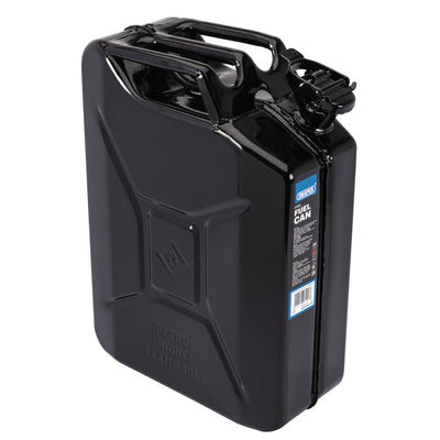 DR-07257 — Steel Fuel Can, 20L, Black