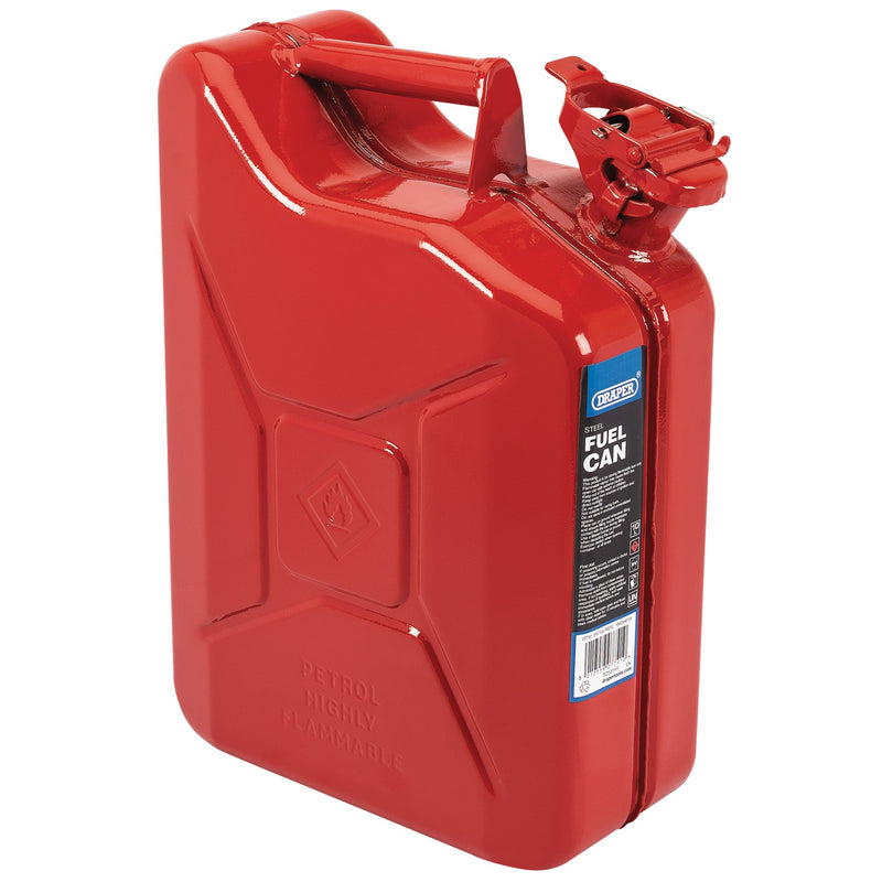 DR-07741 — Steel Fuel Can, 10L, Red