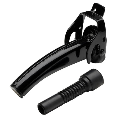 Black Steel Spout for 10/20L Fuel Cans