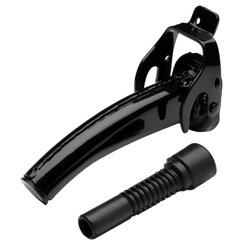 Black Steel Spout for 10/20L Fuel Cans