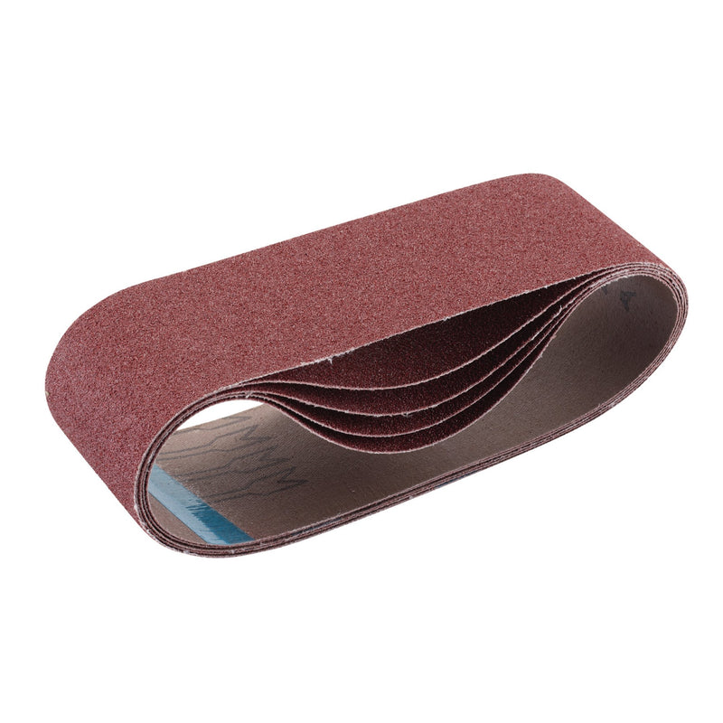 DR-09239 — Cloth Sanding Belt, 75 x 533mm, 80 Grit (Pack of 5)
