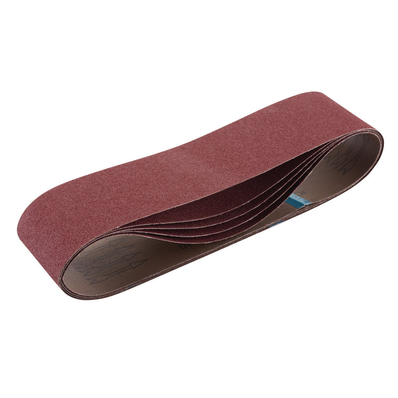 DR-09264 — Cloth Sanding Belt, 100 x 915mm, 80 Grit (Pack of 5)