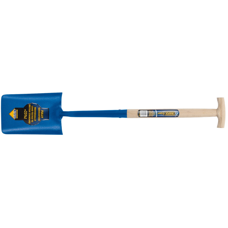 DR-10878 — Draper Expert Contractors Trenching Shovel with Ash Shaft and T-Handle