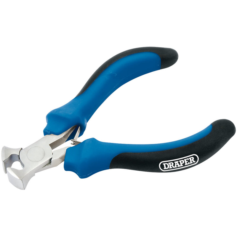 DR-12535 — Soft Grip End Cutting Mini Pliers, 100mm
