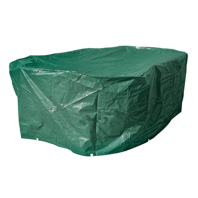 DR-12912 — Large Oval Patio Set Cover, 2700 x 2200 x 1000mm