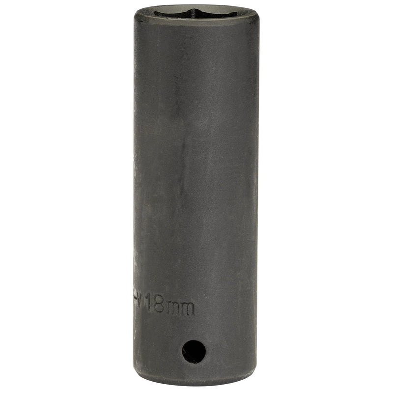 Draper HI-TORQ® Deep Impact Socket, 1/2" Sq. Dr., 18mm