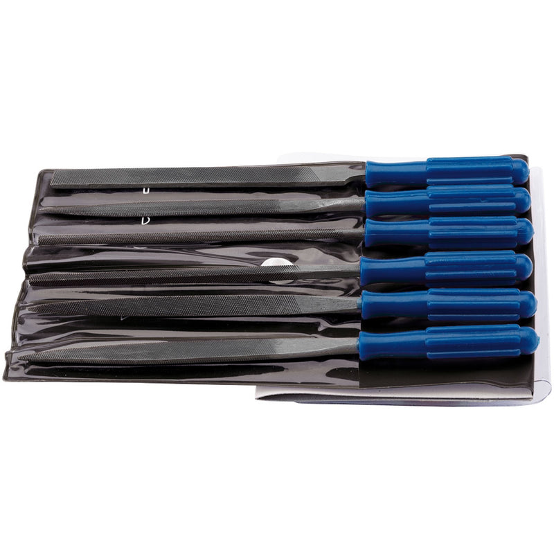 DR-14185 — Warding File Set with Handles, 100mm (6 Piece)