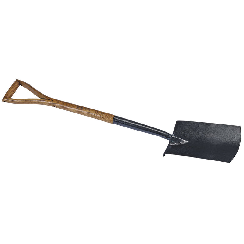 DR-14302 — Carbon Steel Garden Spade with Ash Handle
