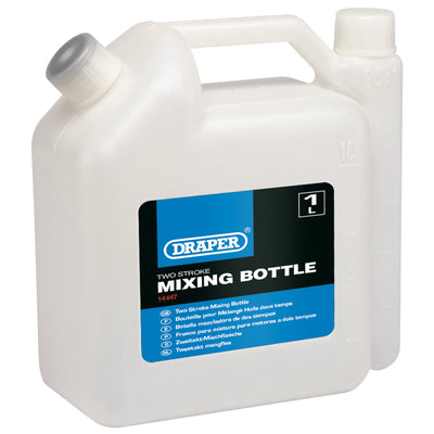 DR-14447 — Two Stroke Mixing Plastic Bottle, 1L