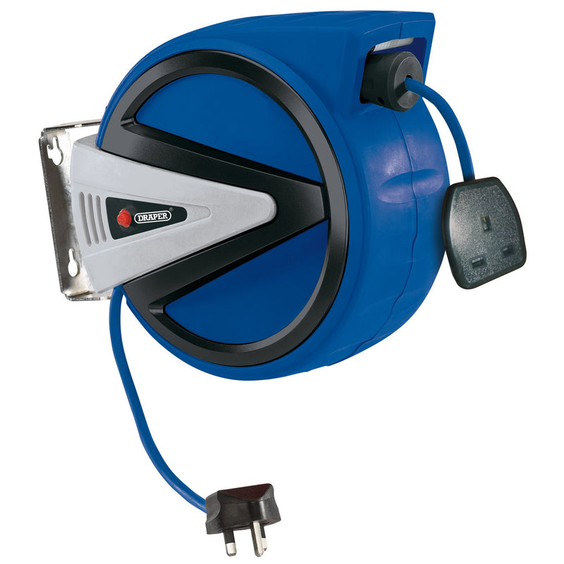 DR-15052 — 230V Retractable Electric Cable Reel, 20m