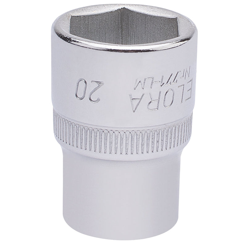 DR-15309 — Elora Hexagon Socket, 1/2" Sq. Dr., 20mm