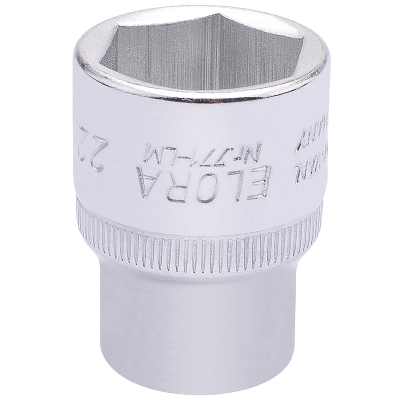 DR-15311 — Elora Hexagon Socket, 1/2" Sq. Dr., 22mm