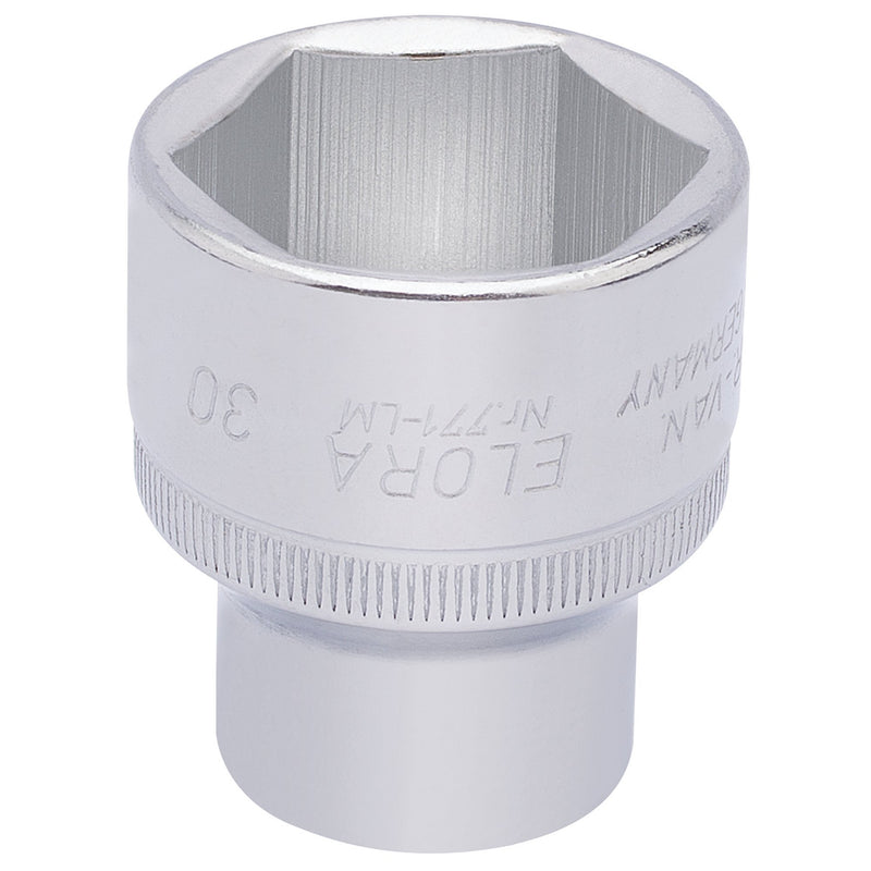 DR-15320 — Elora Hexagon Socket, 1/2" Sq. Dr., 30mm