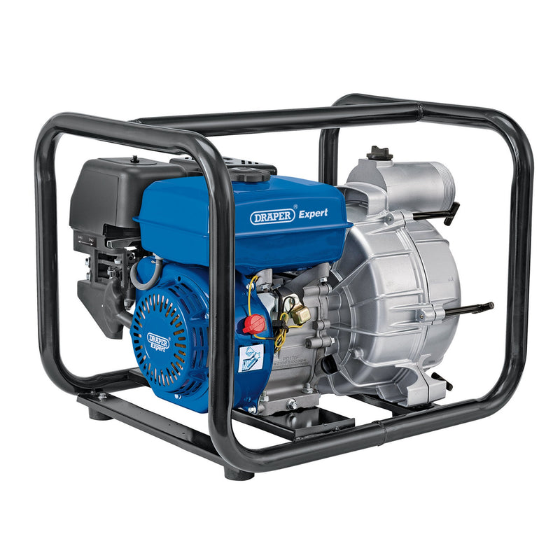 DR-16128 — Draper Expert Petrol Trash Water Pump, 750L/min, 7HP