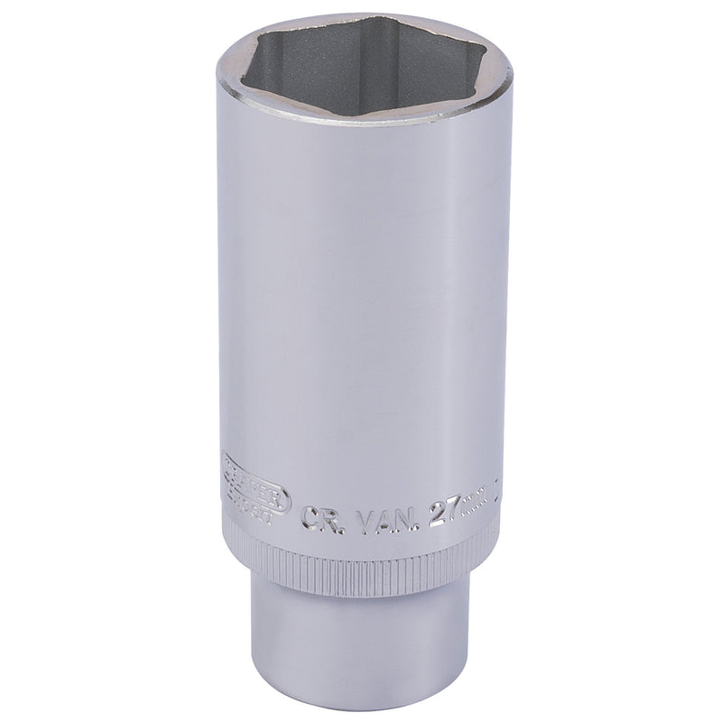 DR-16216 — Draper Expert Diesel Injector Socket, 1/2" Sq. Dr., 27mm