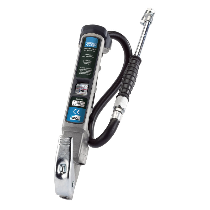 DR-16234 — Draper Expert Hi-Flo Air Line Inflator With Twin Open Ended Connector