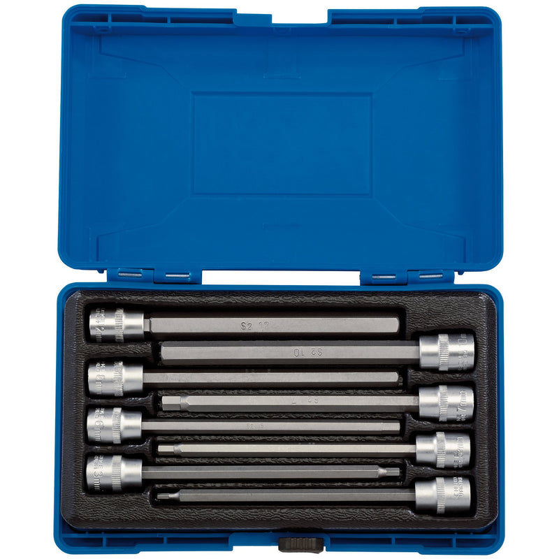 DR-16287 — Draper Expert Hexagonal Socket Bit Set, 3/8" Sq. Dr. (8 Piece)