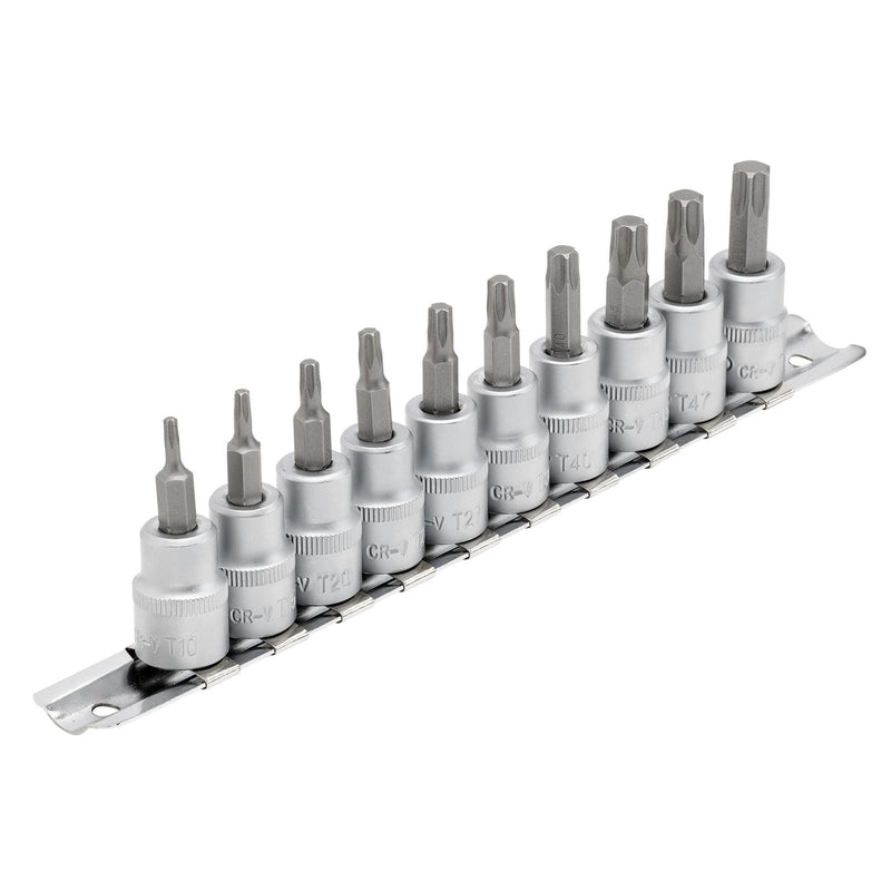 DR-16309 — Draper Expert TX-STAR® Socket Bit Set, 3/8" Sq. Dr., 48mm (10 Piece)