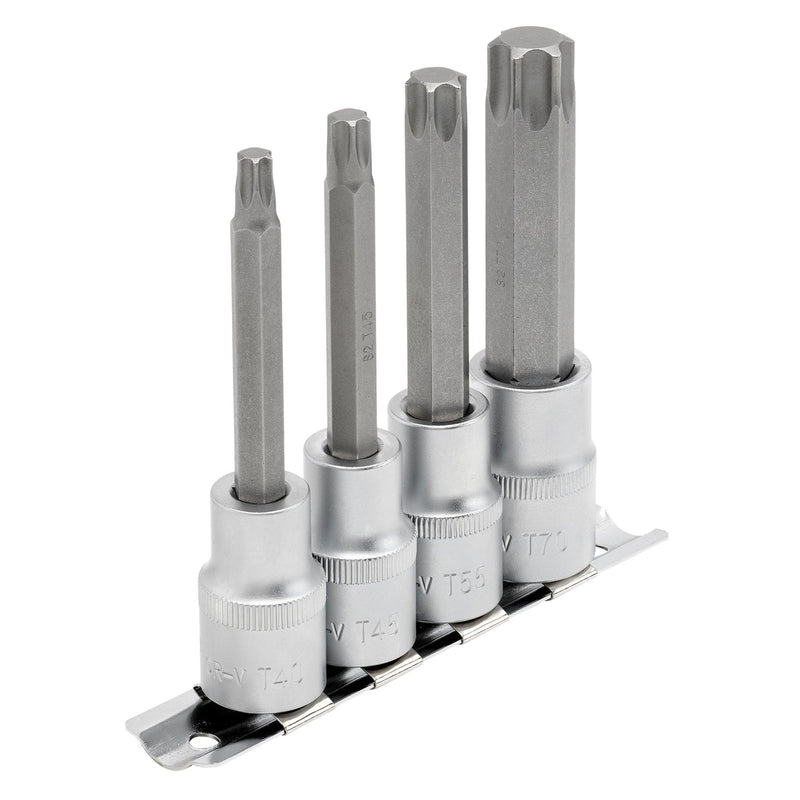 DR-16331 — Draper Expert TX-STAR® Socket Bit Set, 1/2" Sq. Dr. (4 Piece)