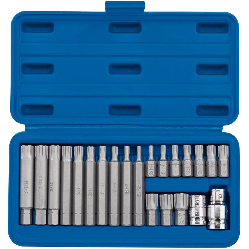 DR-16347 — Draper Expert Ribe® 3/8, Socket and Bit Set, 1/2" Sq. Dr. (22 Piece)
