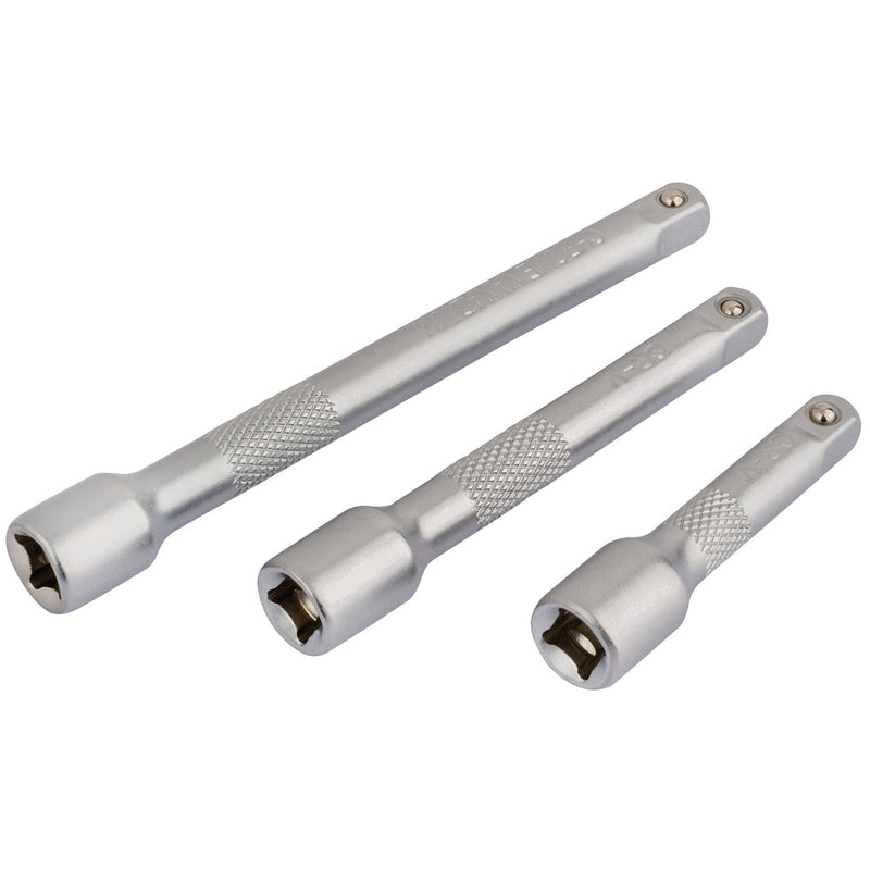 DR-16424 — Extension Bar Set, 1/4" Sq. Dr. (3 Piece)